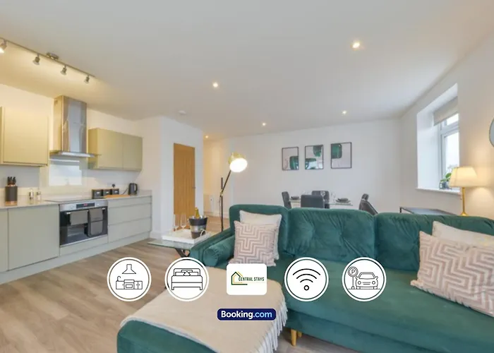 Luxury One Bedroom Apartment St Albans By Central Stays Short Lets & Serviced Accommodation With Free Parking